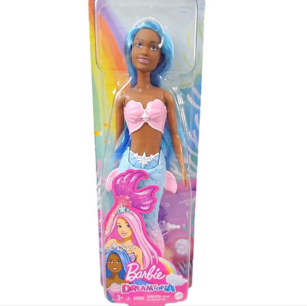 Barbie Dreamtopia Princess Doll Curvy, Purple‎ Hair w/ Tiara (NIB)